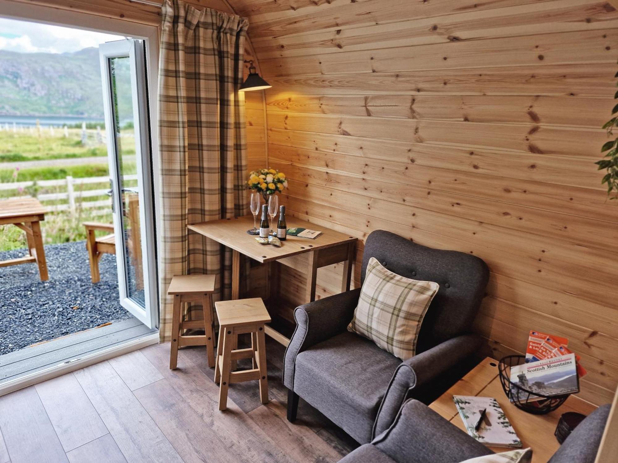 Apartament Gorse Gorgeous Glamping Hideaway Dundonnell Zewnętrze zdjęcie